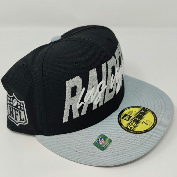 New Era 59FIFTY Las Vegas Raiders 2022 NFL Draft Day Hat 7 1/2 - Picture 4 of 6